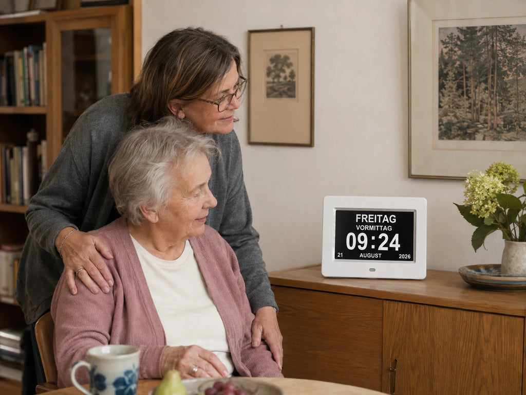 Kalenderuhr24 Digitale 7-Zoll-Kalenderuhr