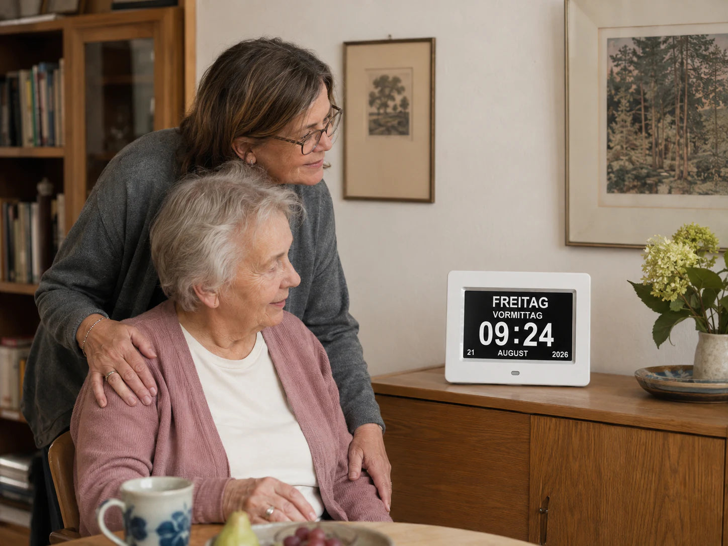 Kalenderuhr24 Digitale 7-Zoll-Kalenderuhr